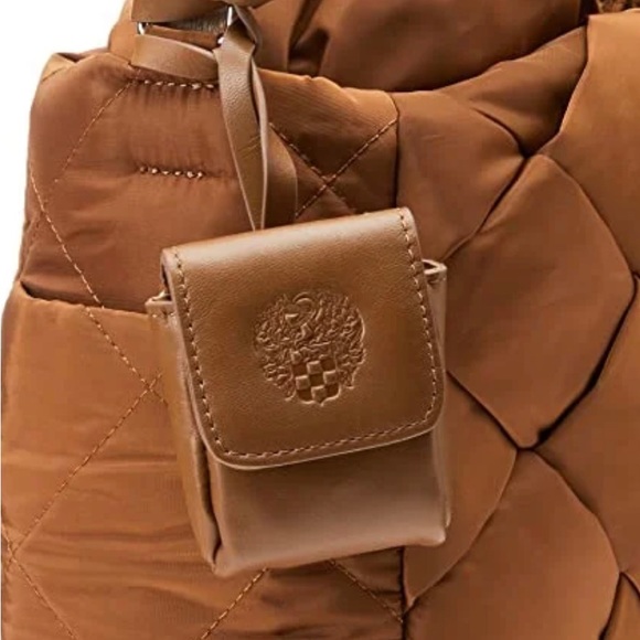 Vince Camuto Audri Bucket Bag Catechu Wood - Picture 5 of 7